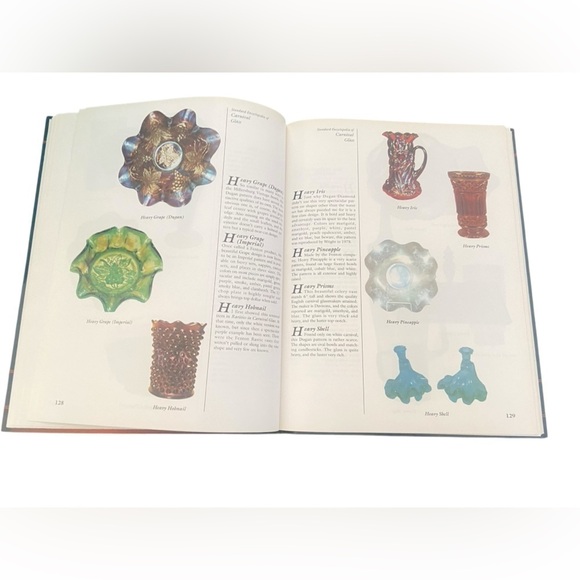 Standard Encyclopedia of Carnival Glass 5th Edition book by Bill Edwards 1996 - Picture 6 of 7